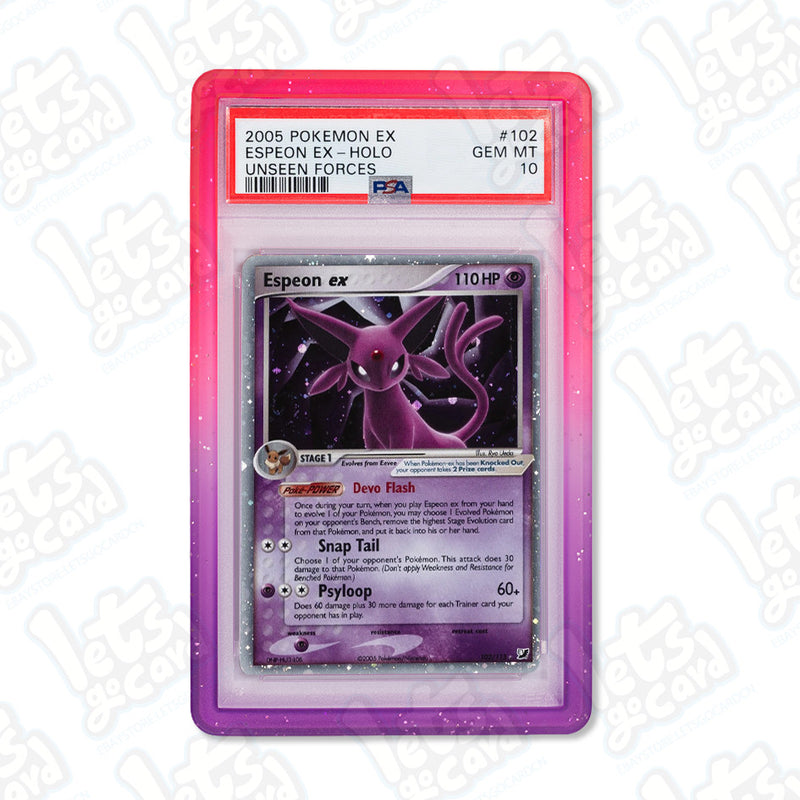 PSA Graded Card Slab TPU Bumper Guard Protector Case TCG MTG Display 46 colors