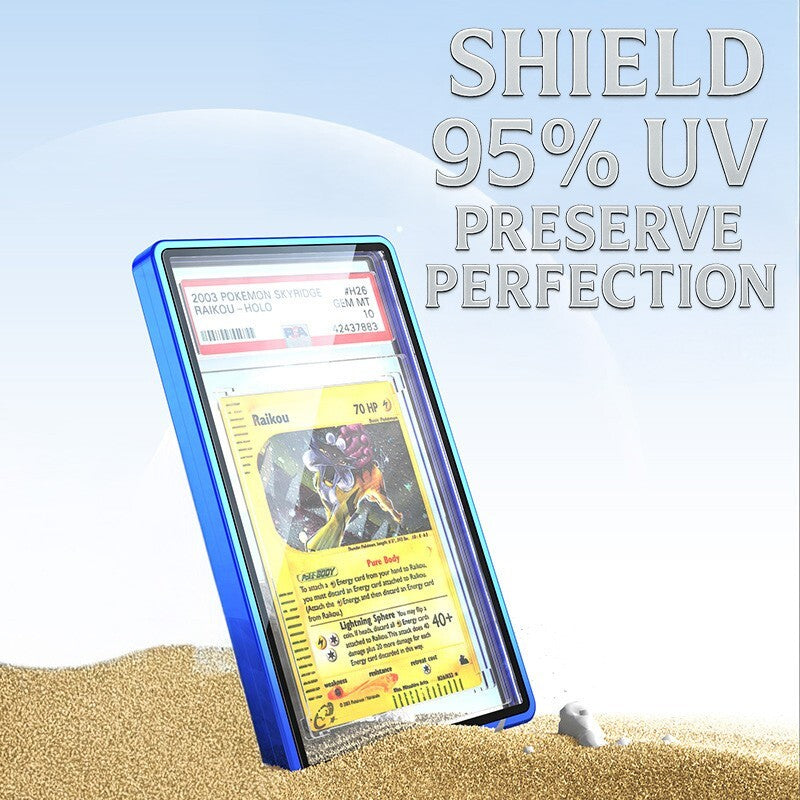 PSA/BGS Magnetic Metal Slab Protector Case for Graded Cards Holders Display Case