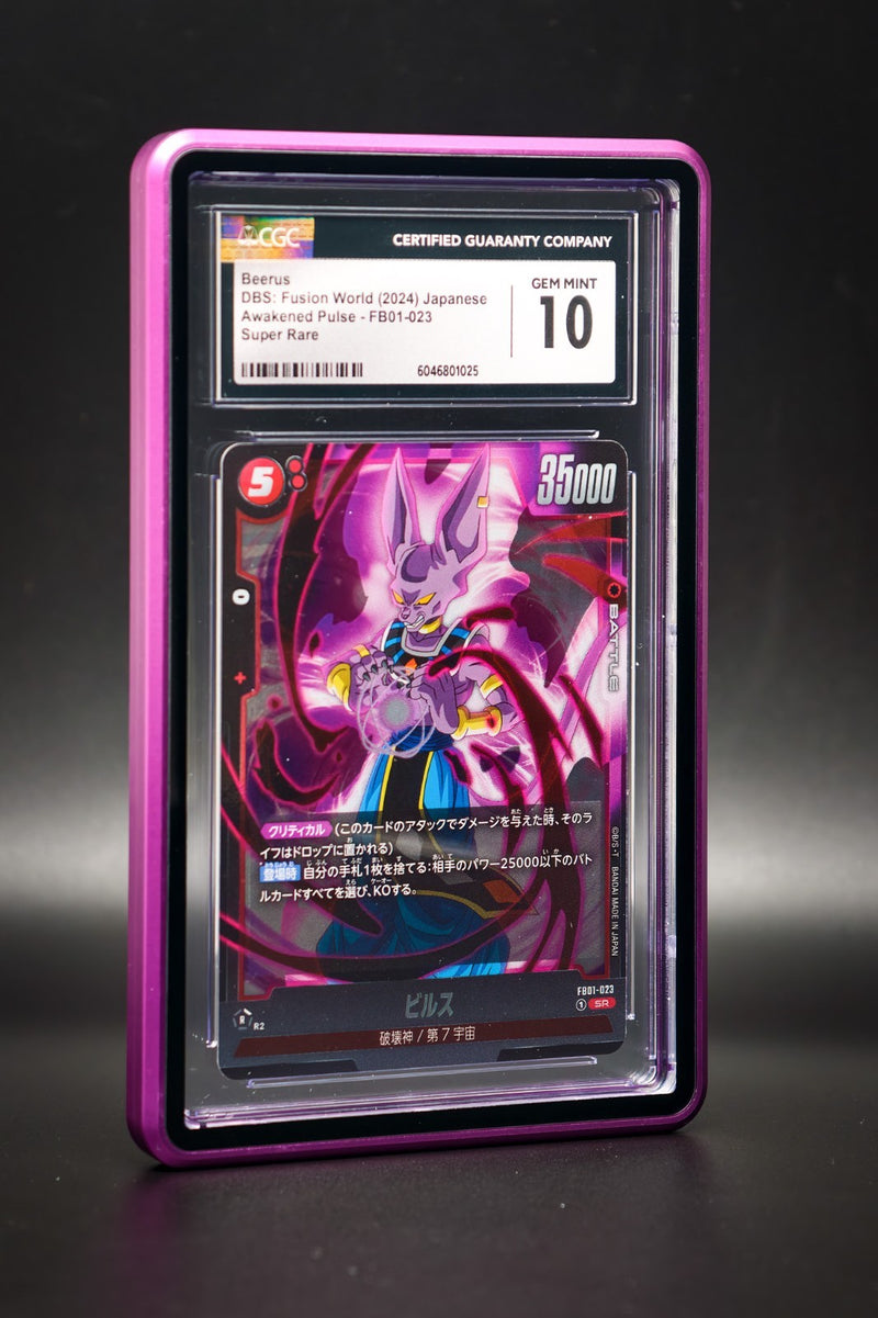 PSA/BGS Magnetic Metal Slab Protector Case for Graded Cards Holders Display Case