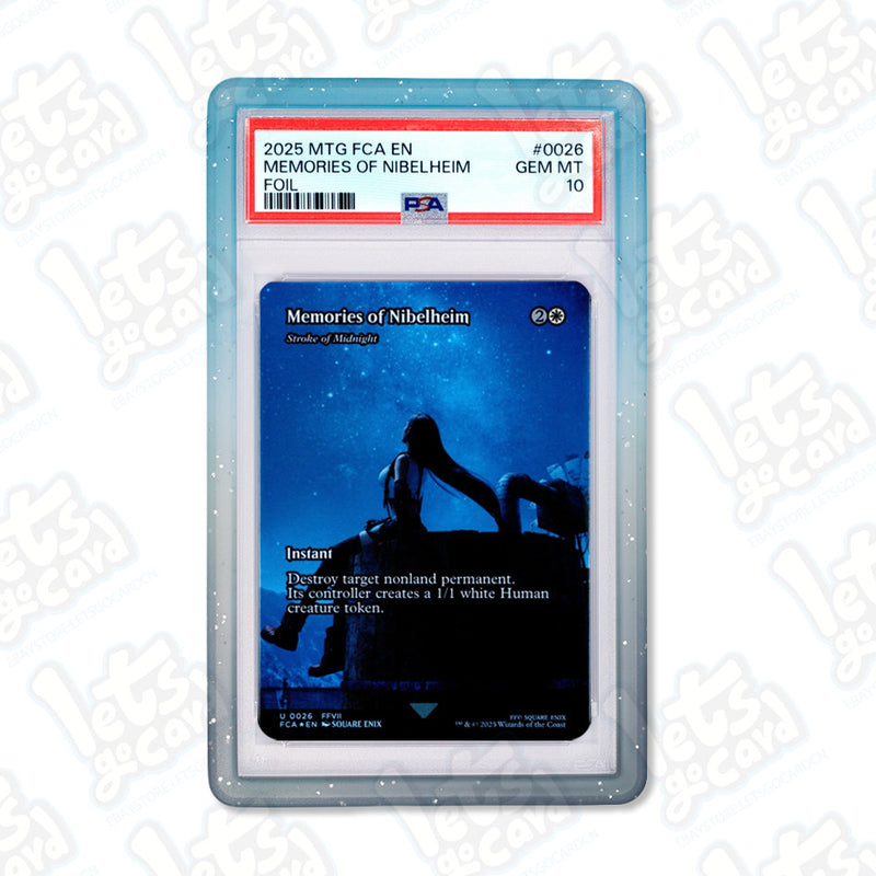 PSA Graded Card Slab TPU Bumper Guard Protector Case TCG MTG Display 46 colors