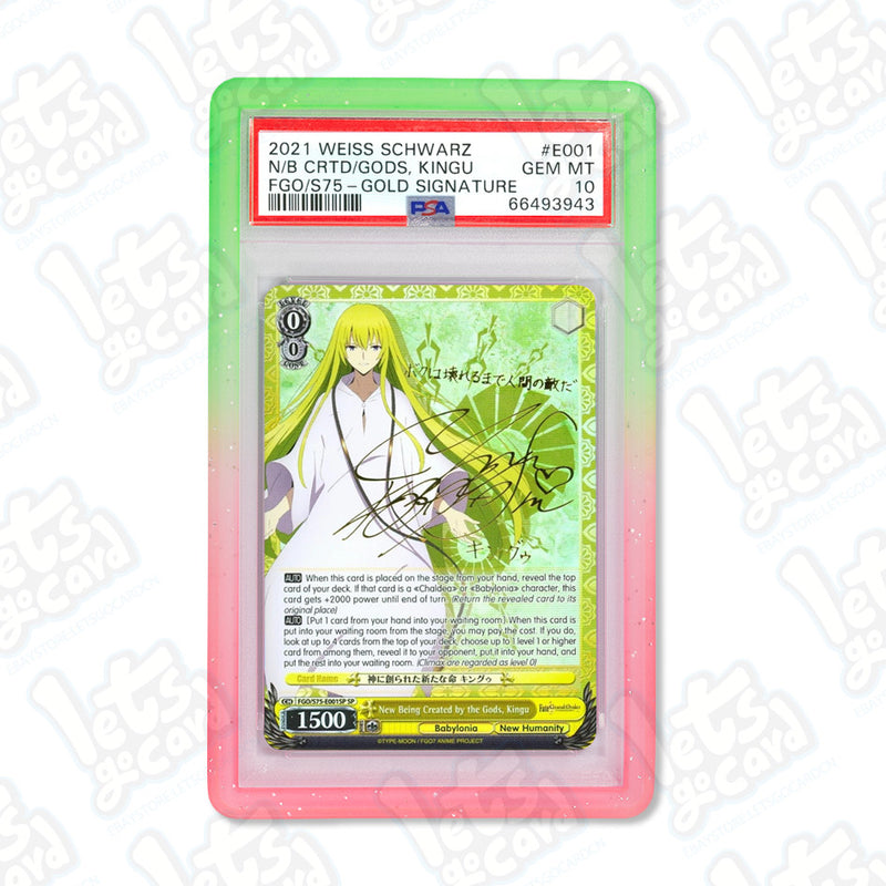 PSA Graded Card Slab TPU Bumper Guard Protector Case TCG MTG Display 46 colors